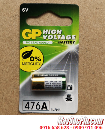 Pin GP 4LR44,A544,476A Super High Votage Alkaline 6V Batery chính hãng| HÀNG CÓ SẲN